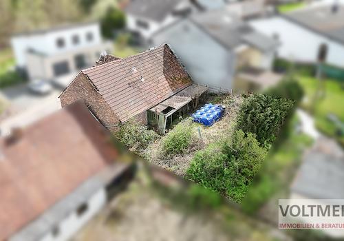 Drohnenansicht Gartenseite