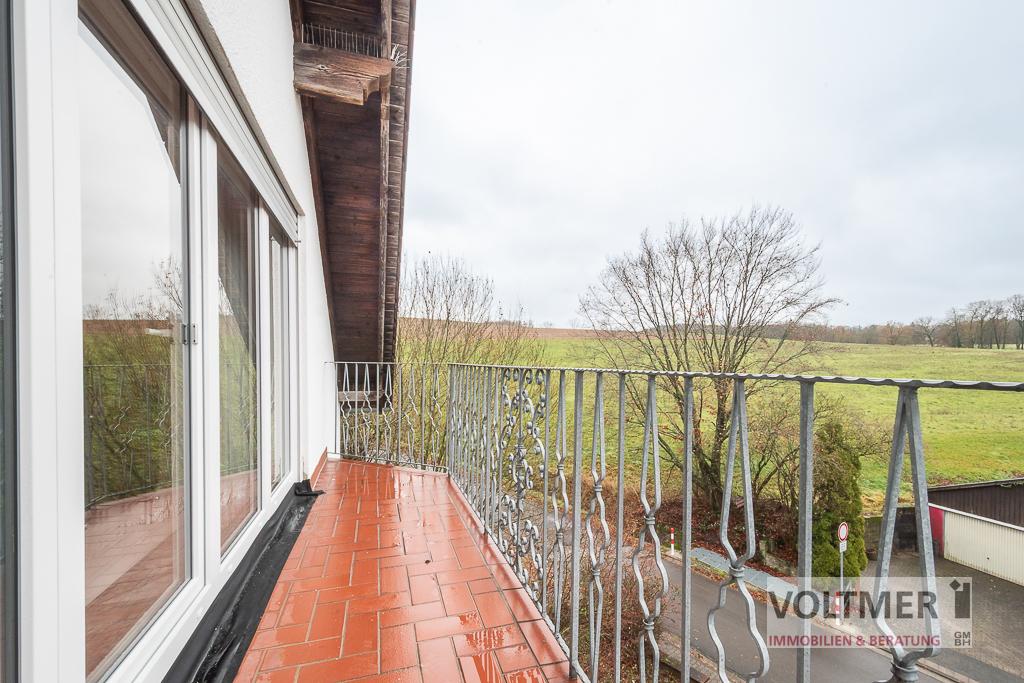 großer Balkon