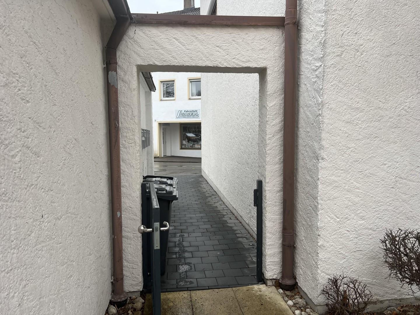 Zugang zum Haus