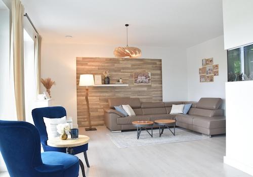 Blick ins Wohnzimmer