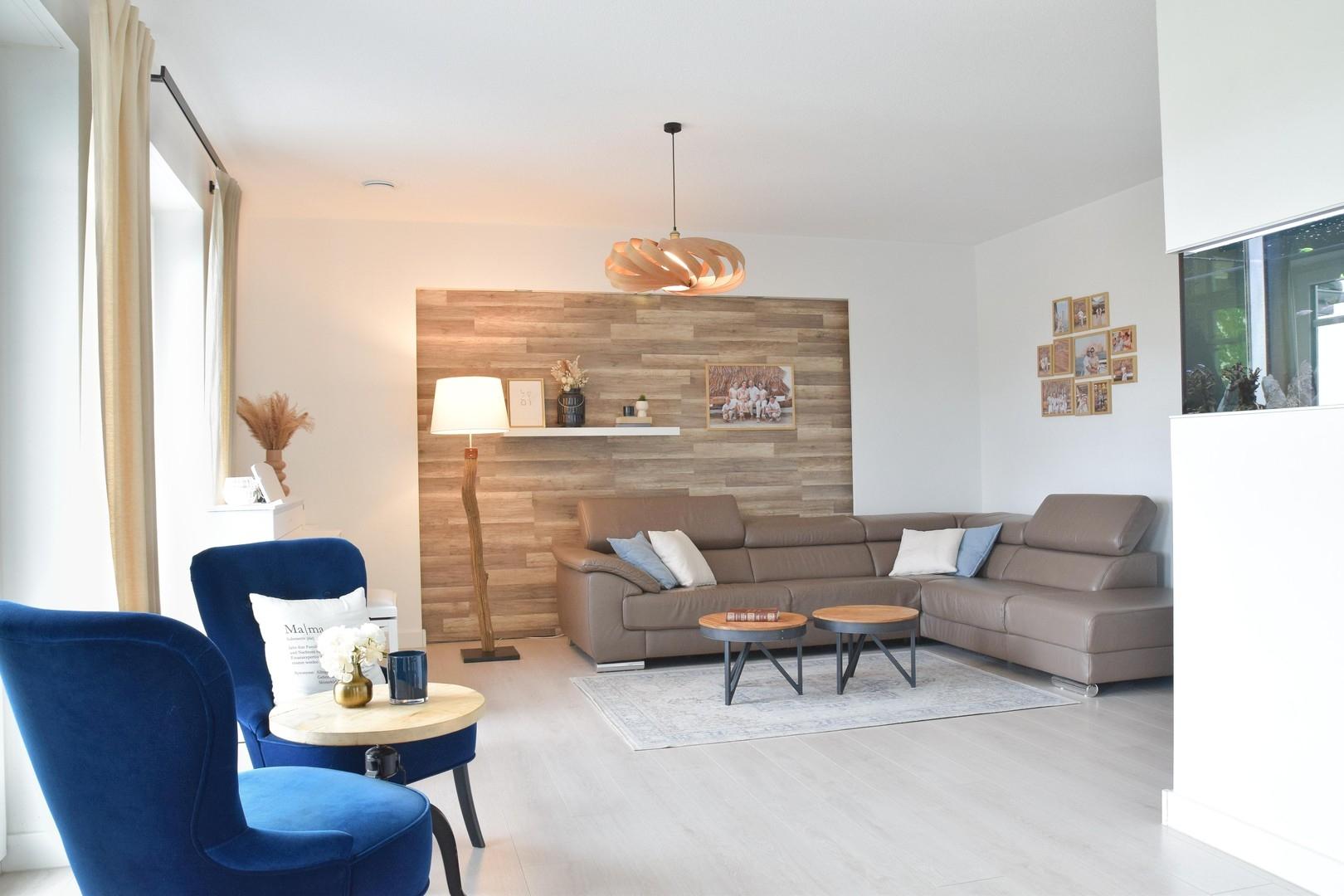 Blick ins Wohnzimmer