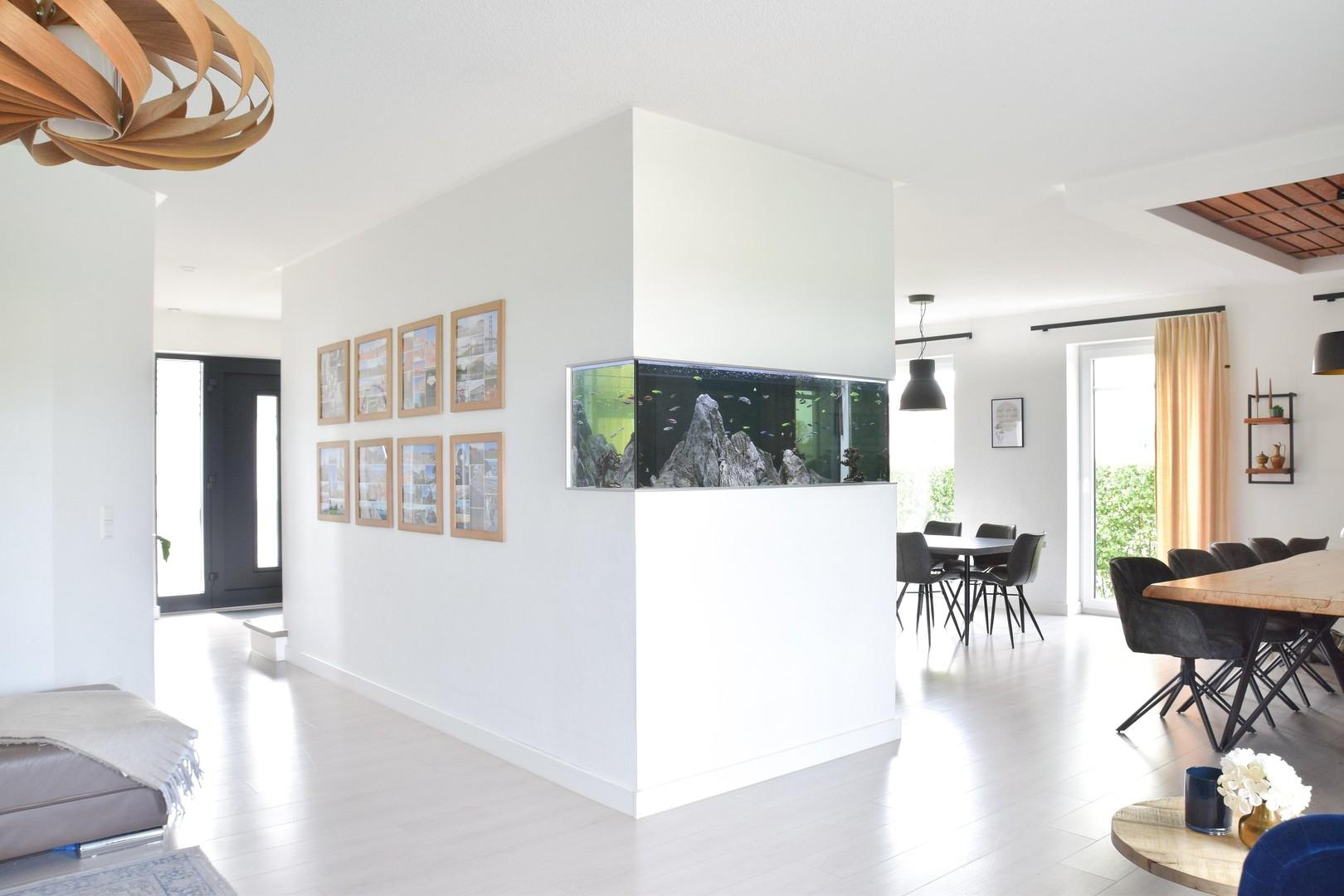 Blick aus dem Wohnzimmer