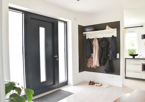 offene Garderobe
