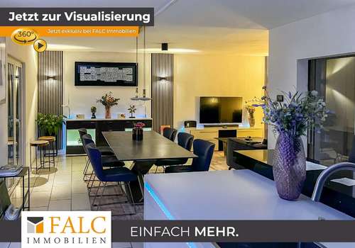 Esszimmer am Abend
