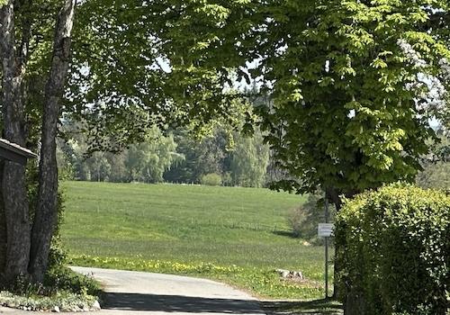 Aussicht v d Grundstücksgrenze