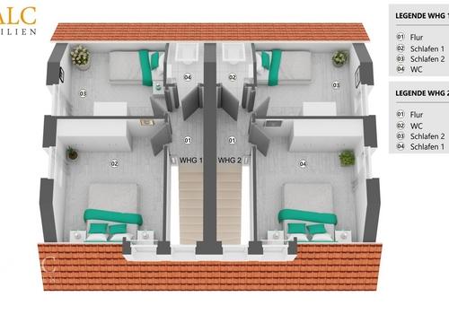Grundriss - Obergeschoss
