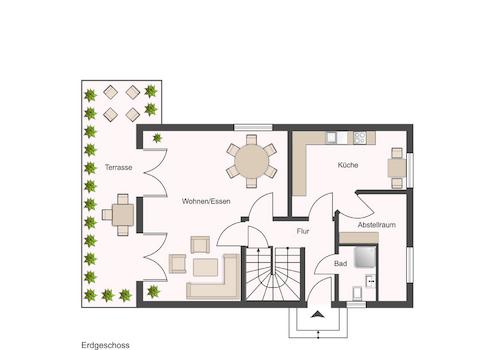 Grundriss Erdgeschoss