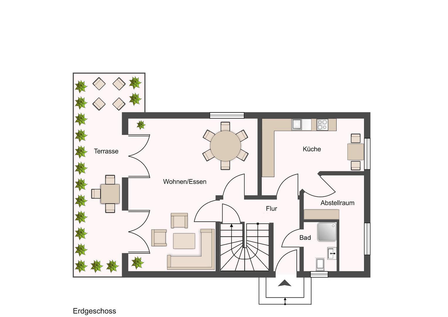 Grundriss Erdgeschoss