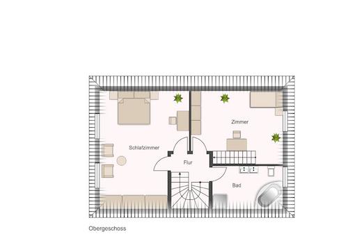 Grundriss Obergschoss