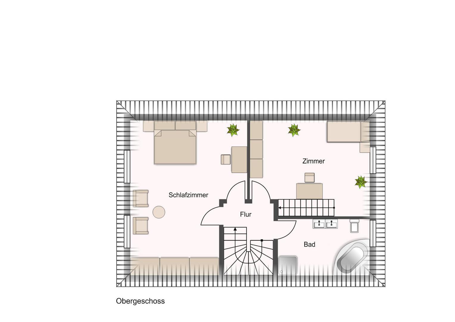 Grundriss Obergschoss