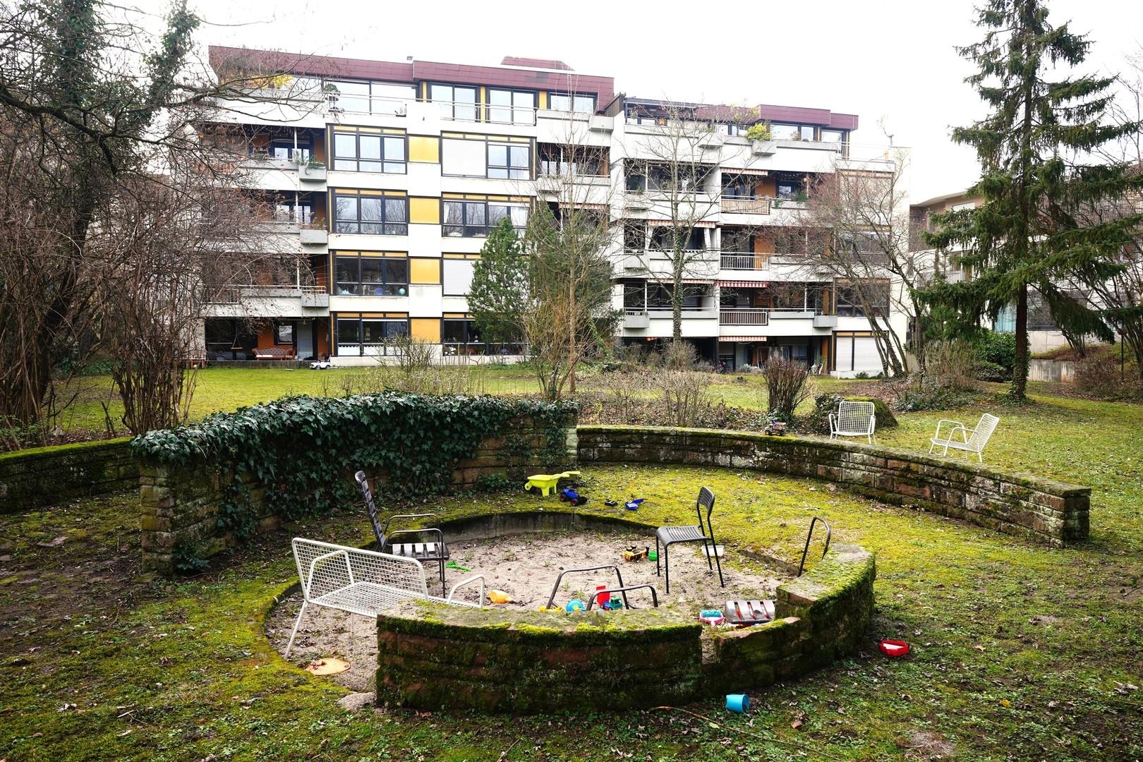 Blick aufs Haus vom Garten aus