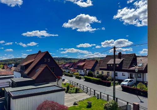 Blick aus dem DG nach Südosten