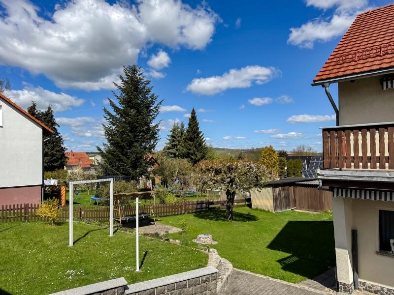 Blick in Nachbars Garten