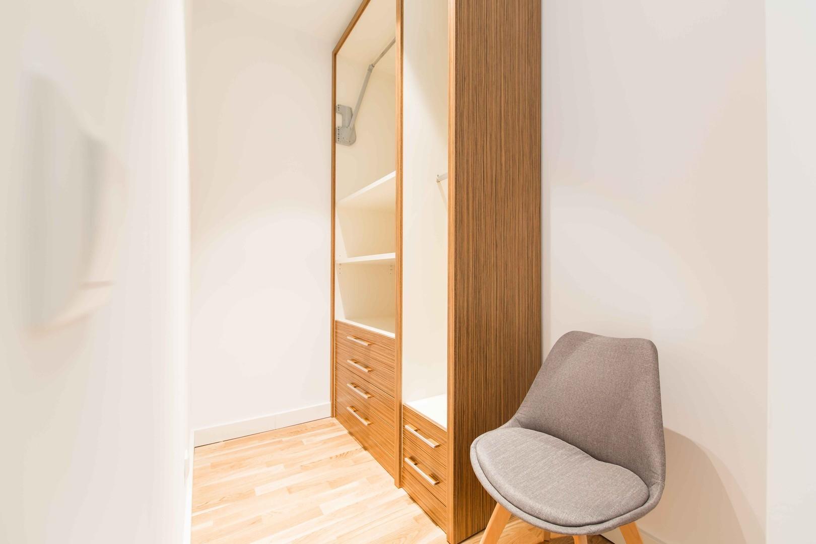 Begehbare Garderobe