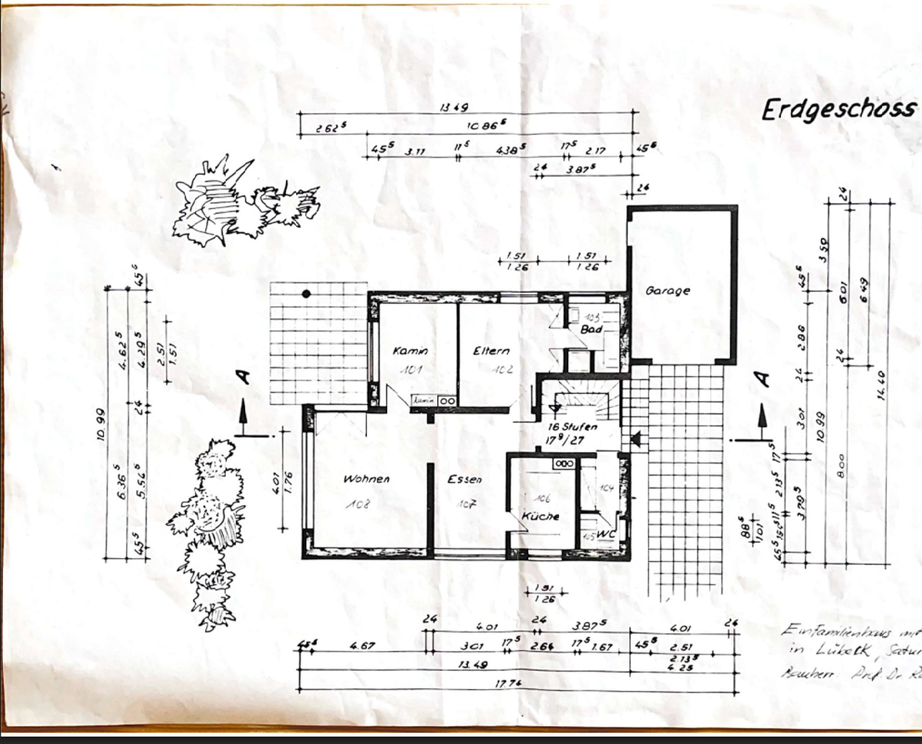 Grundriss Erdgeschoss