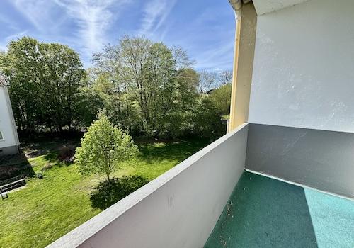 sonniger Balkon