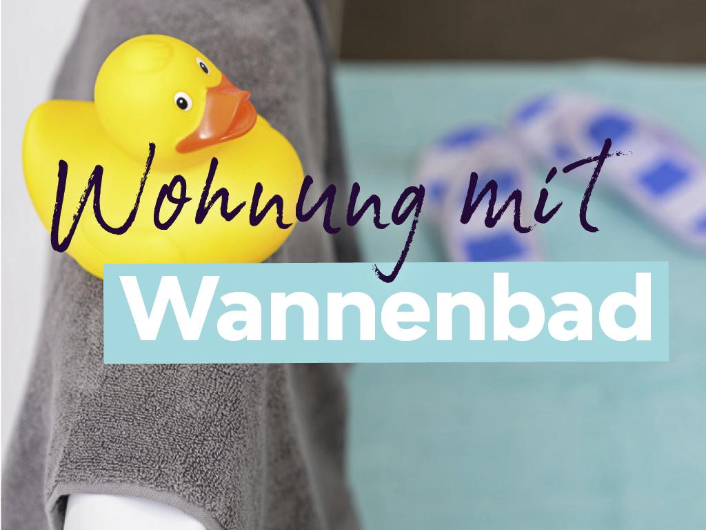 Wohnung mit Wannenbad