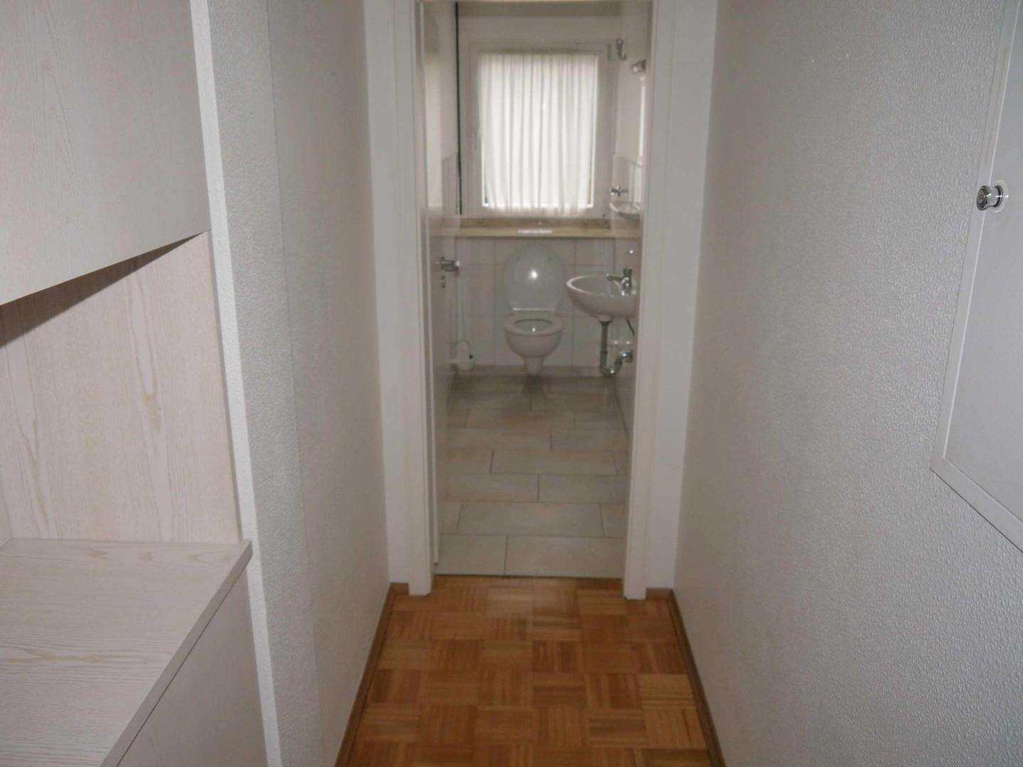 Blick ins G-WC