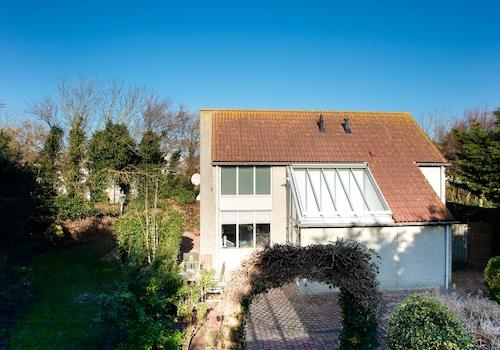 Luftansicht des Hauses