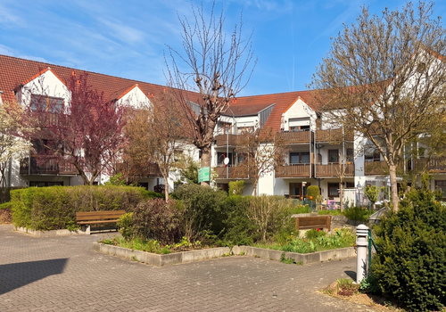 Ruhiger Innenhof