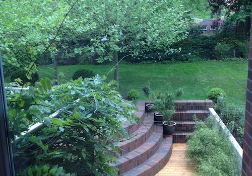 Blick in den Garten