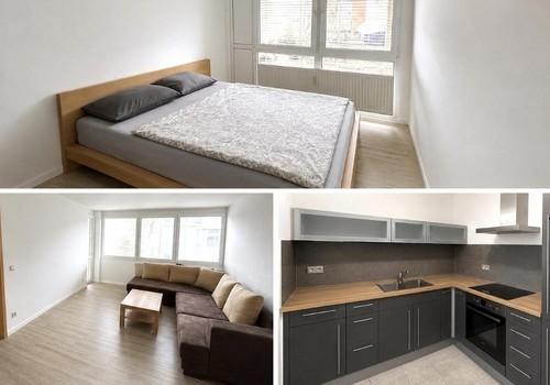 Ansicht Schlafen/Wohnen/Kochen
