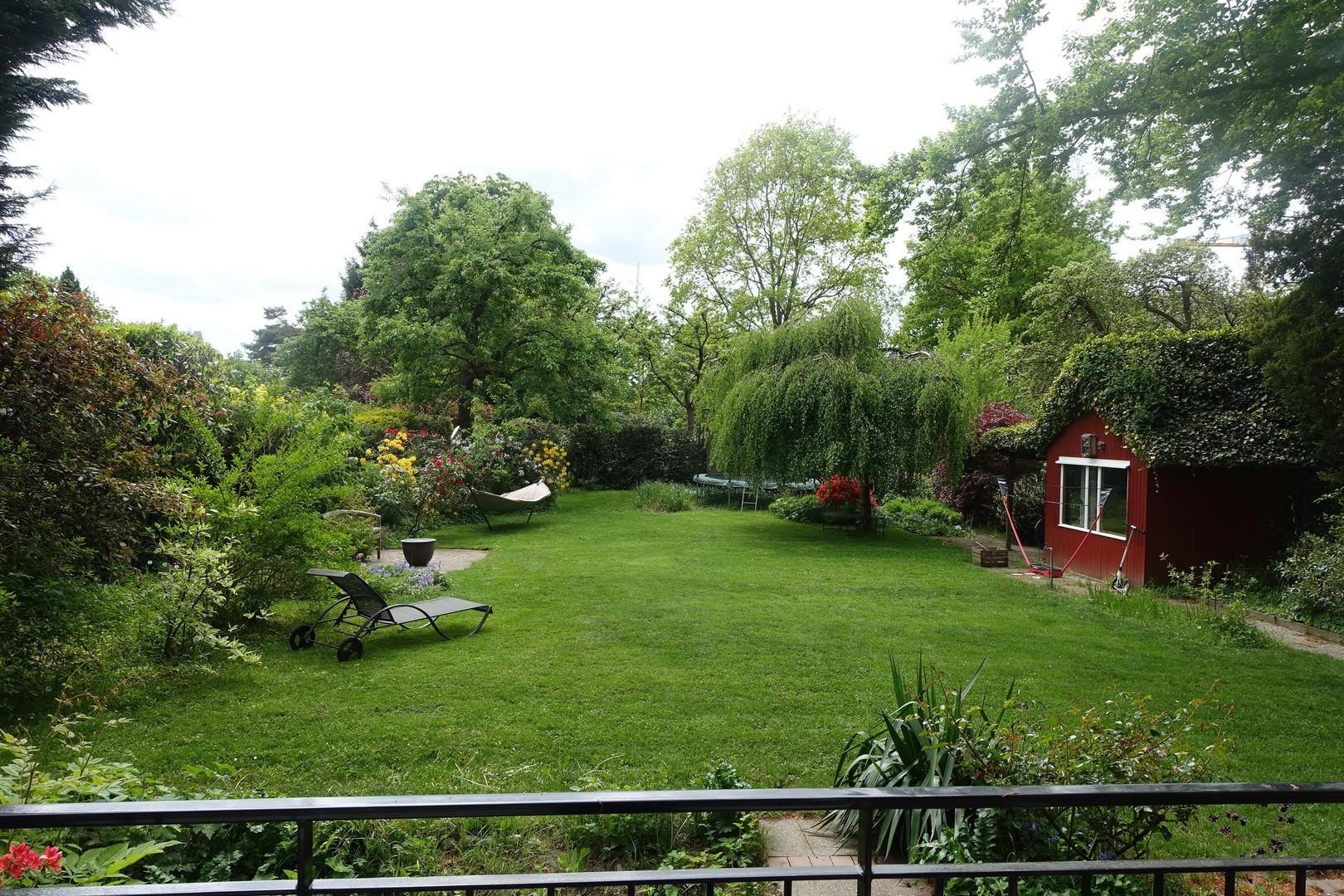 Gartenblick von der Terrasse