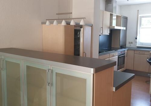 Offene Küche mit Bar im EG