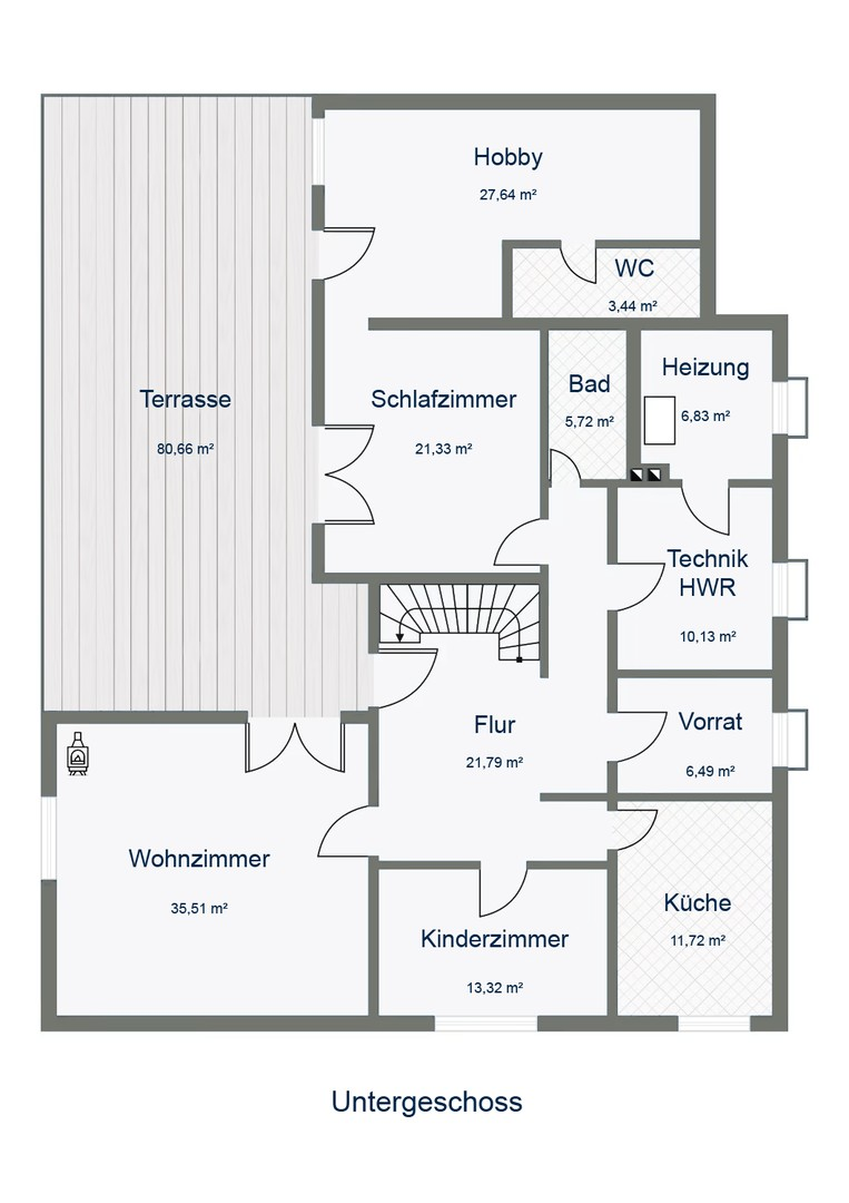 Grundriss UG