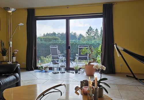 Wohnzimmer Blick vom Sofa