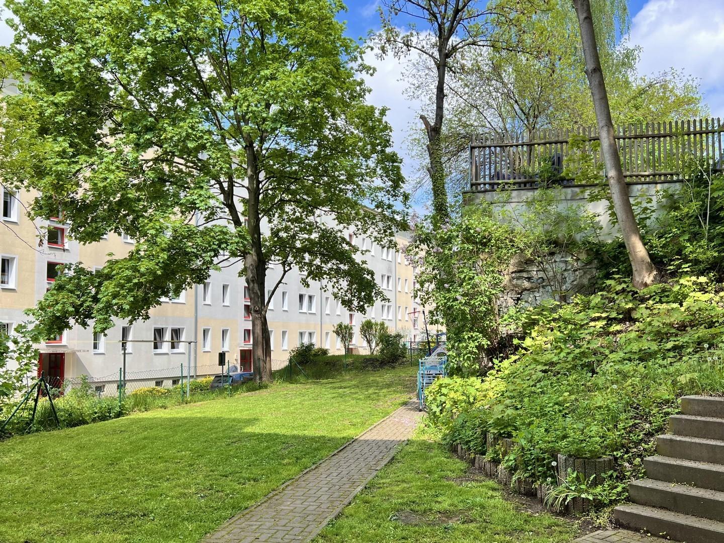 Garten im Frühjahr