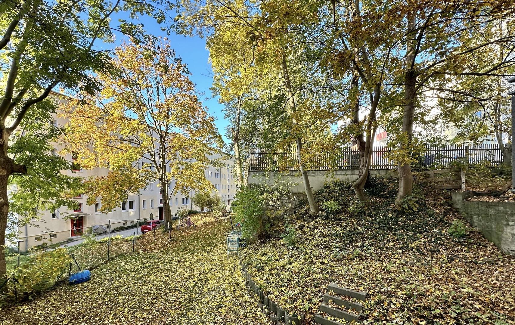 Garten im Herbst