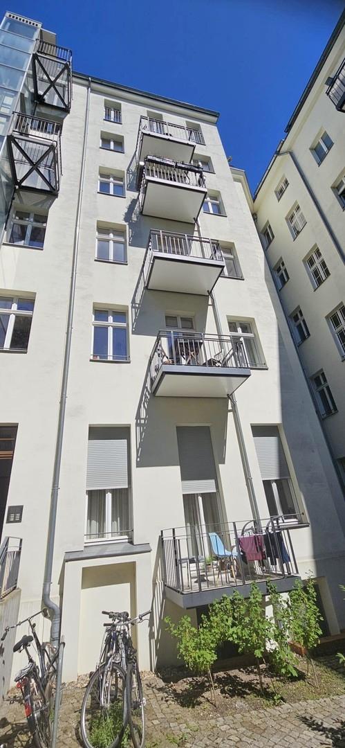 Fassade Seitenflügel