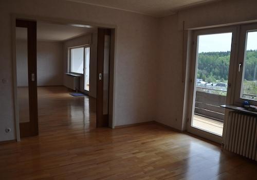 Esszimmer mit Blick auf WZ 