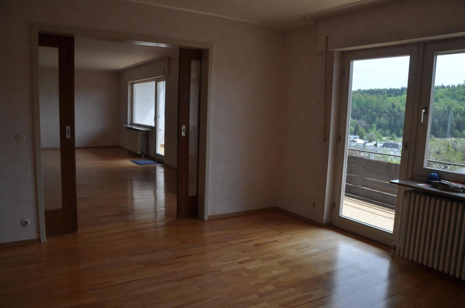 Esszimmer mit Blick auf WZ 
