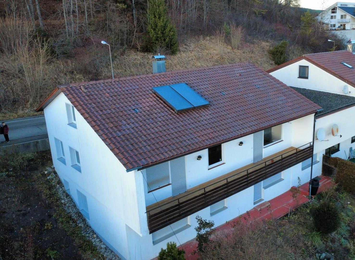 Haus von oben