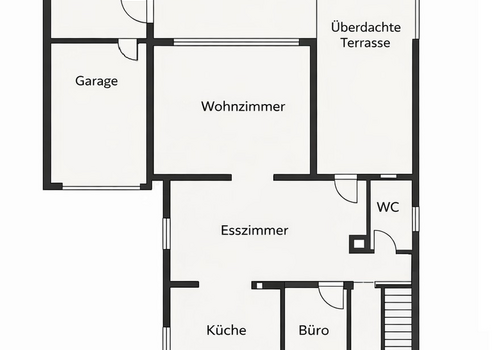 Grundriss Erdgeschoss