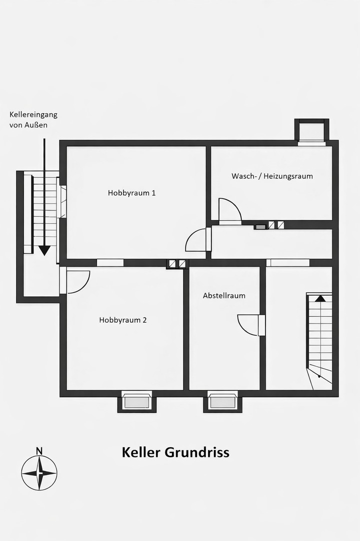 Grundriss Keller