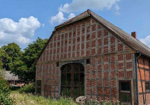 Giebelseite Vierständer