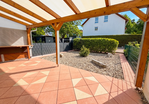 Terrasse und Garten