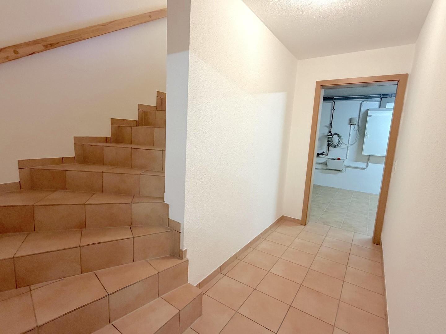 Treppe vom Keller zum EG