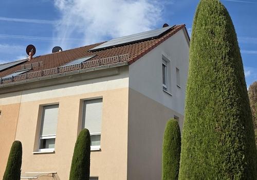 Hausansicht Eingangsbereich