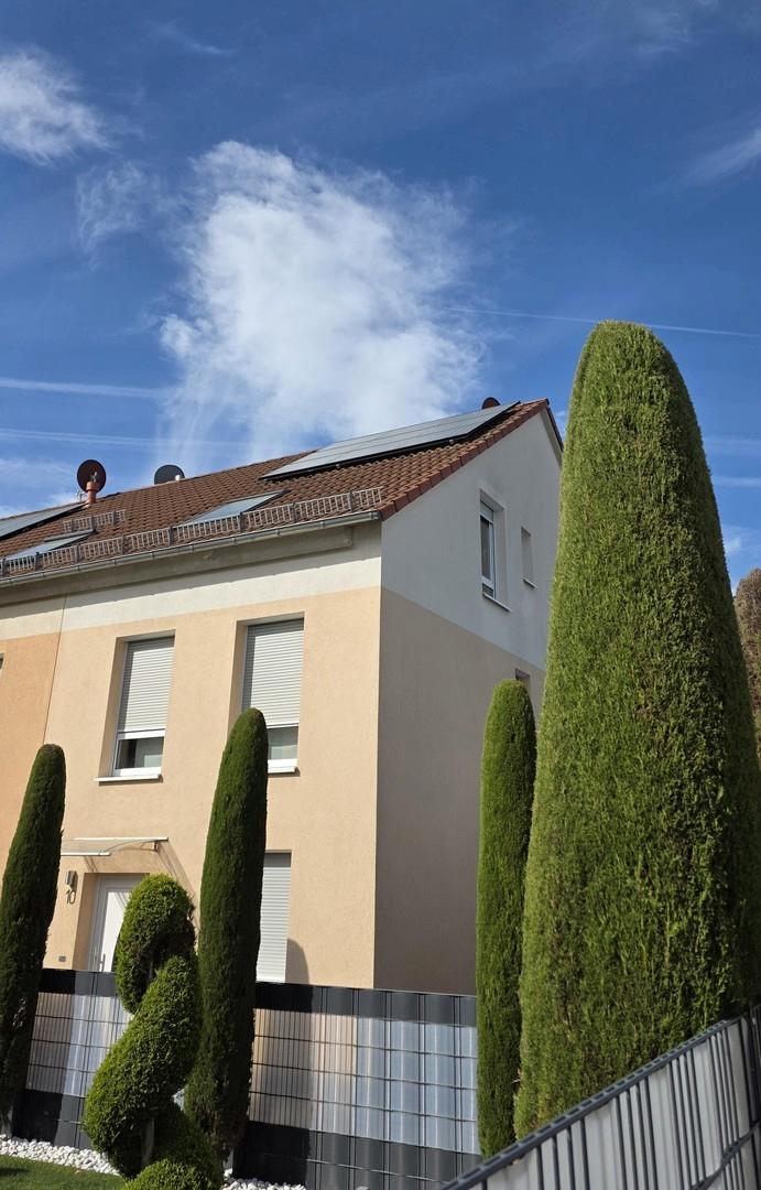 Hausansicht Eingangsbereich