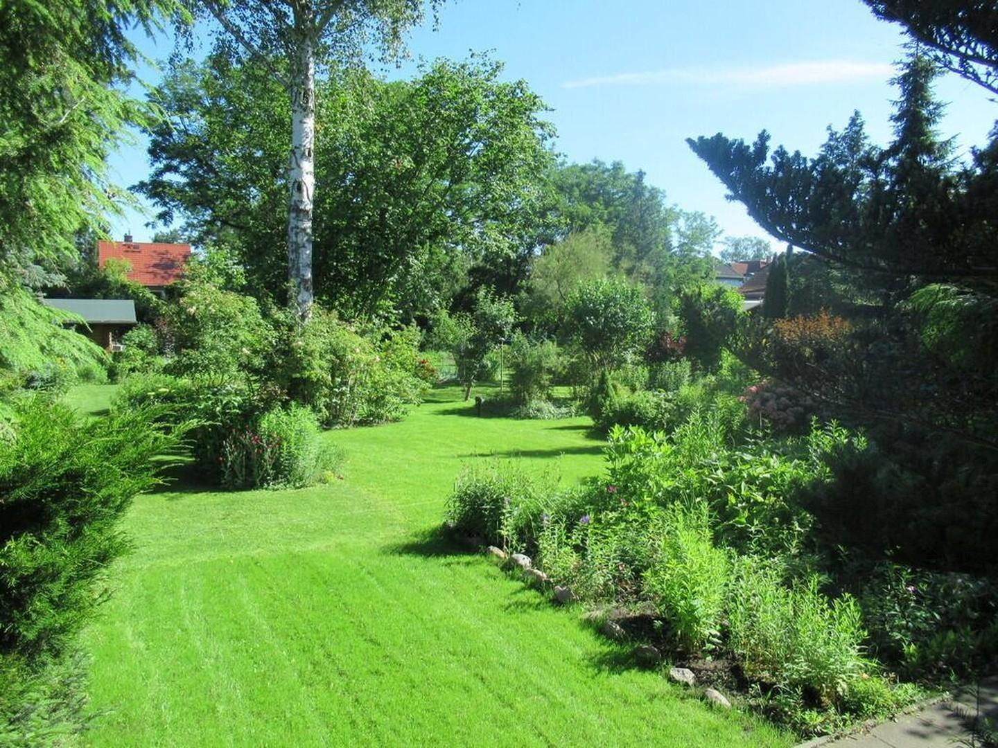 Blick in den großen Garten