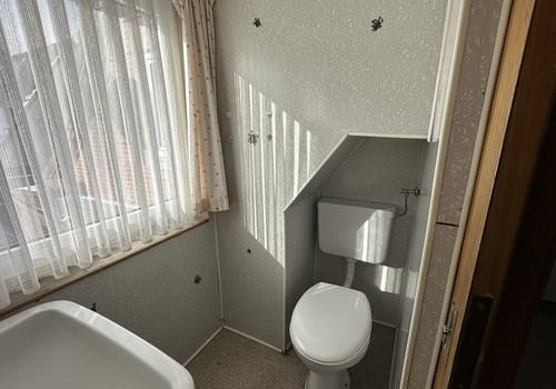Toilette oben