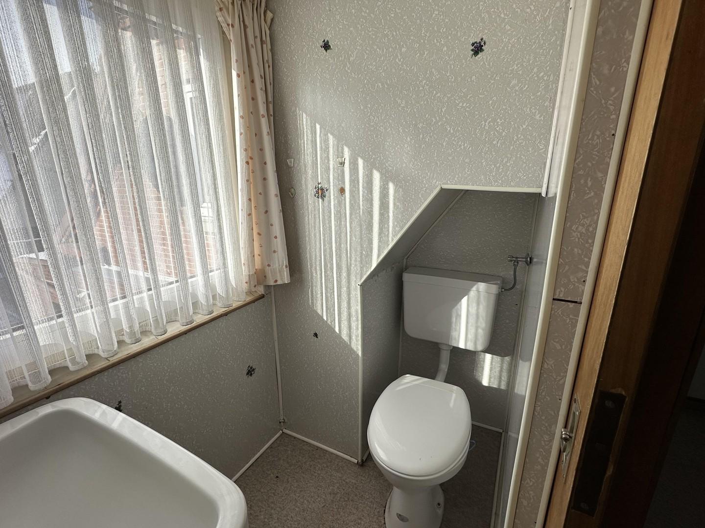 Toilette oben
