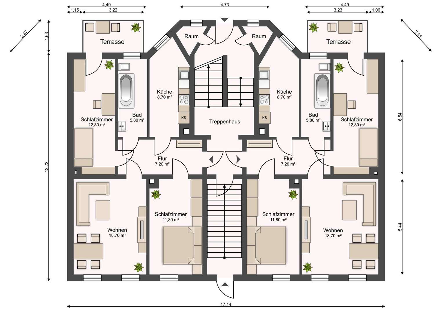 Grundriss EG