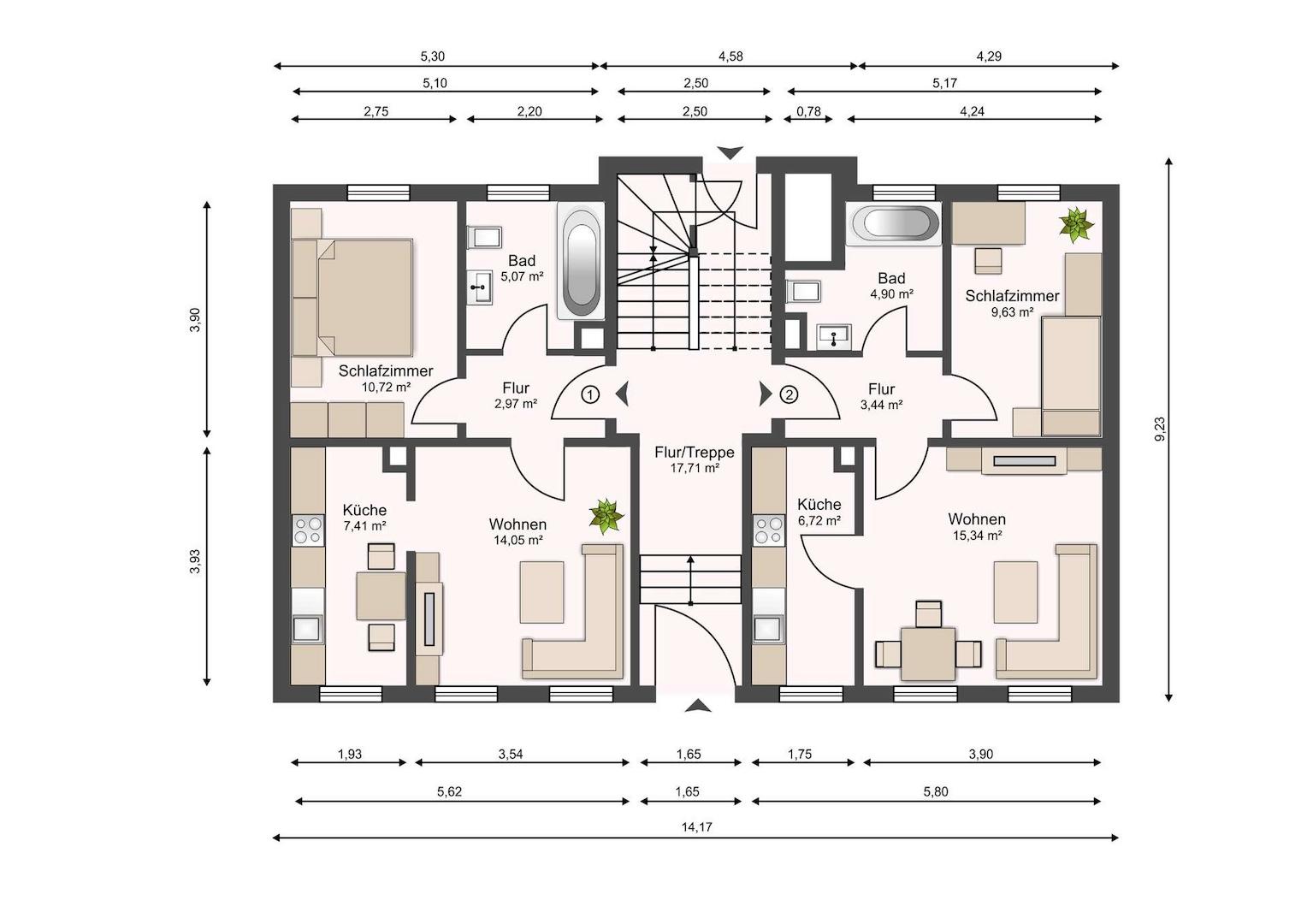 Grundriss EG
