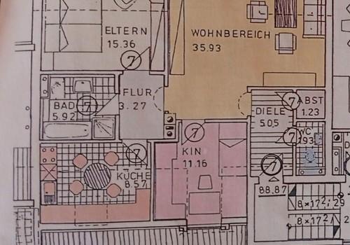 Grundriss Wohnung