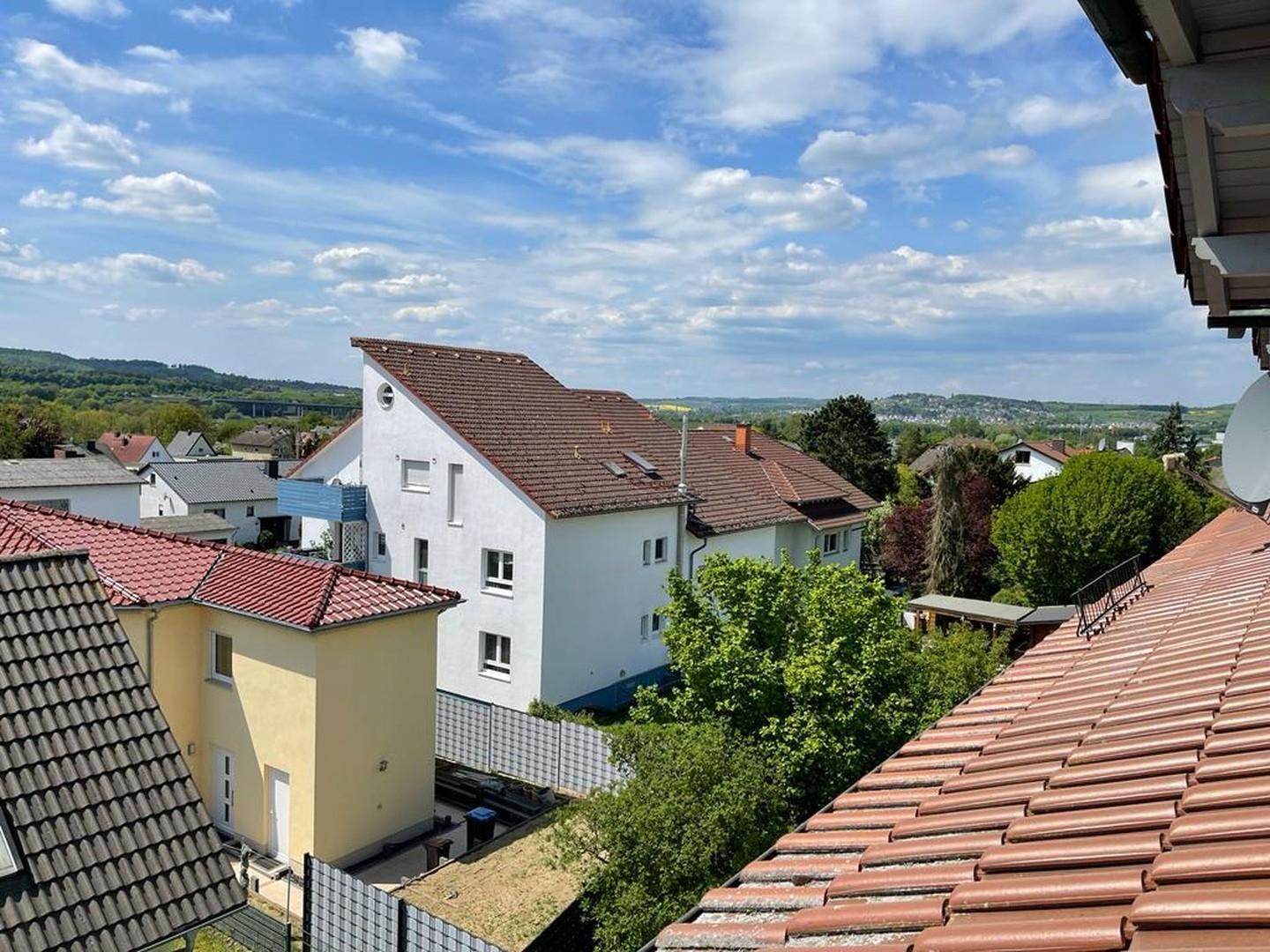 Balkon Ausblick